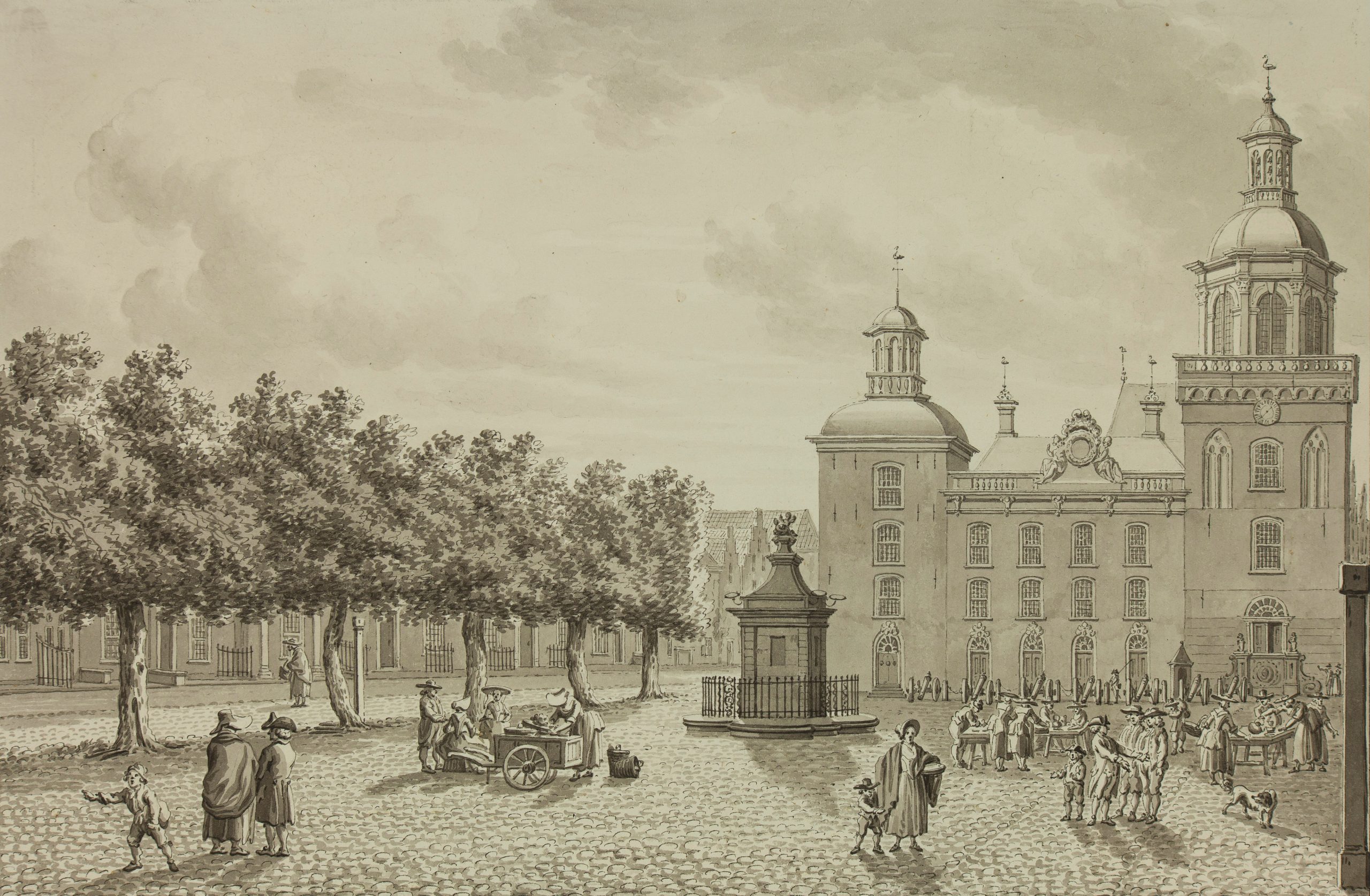 Het Stadhuijs te Goes, 1793