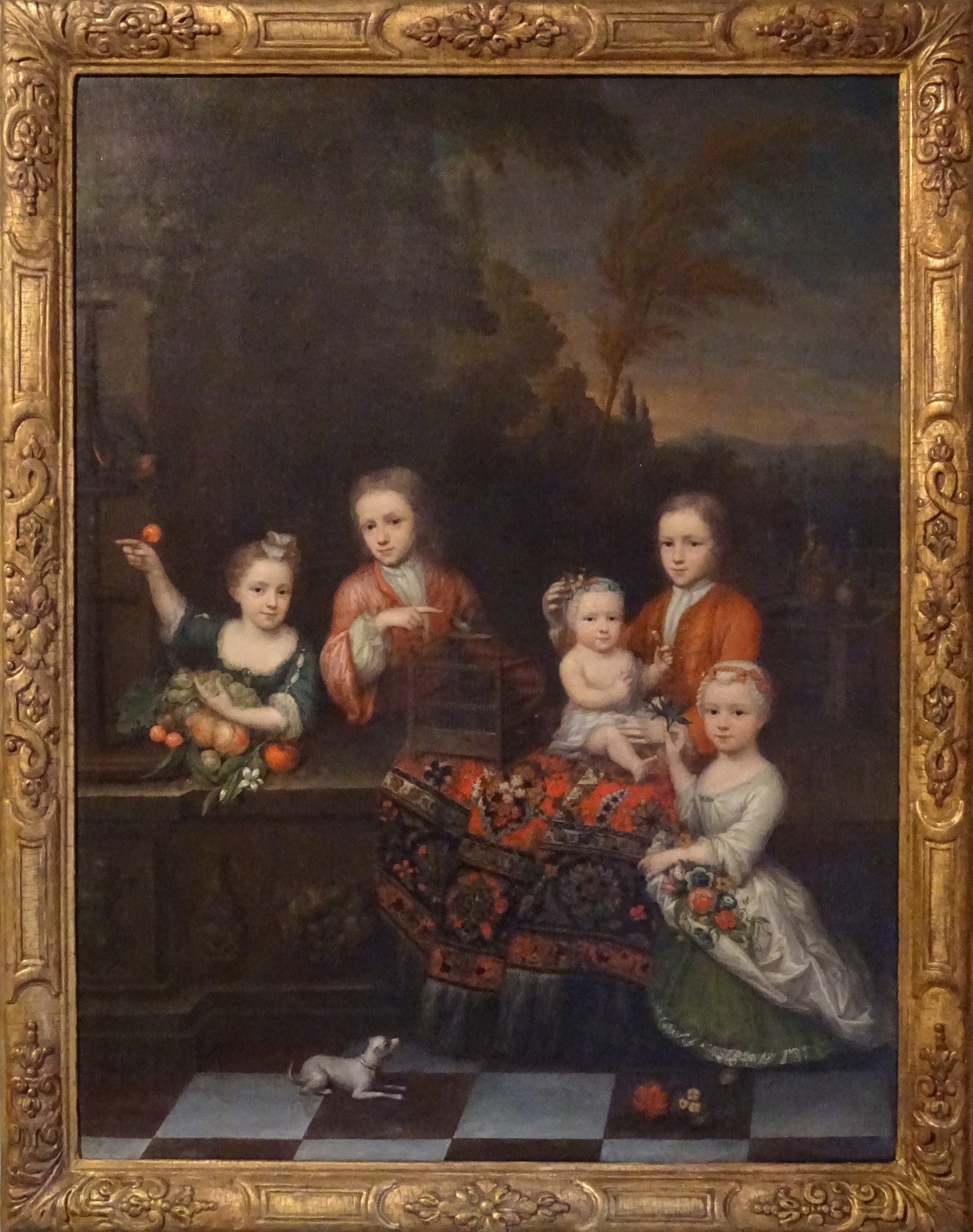 Schilderij van de Kinderen van Cornelis Keetlaer 