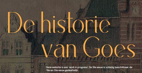 Hoofdpagina Historie van Goes