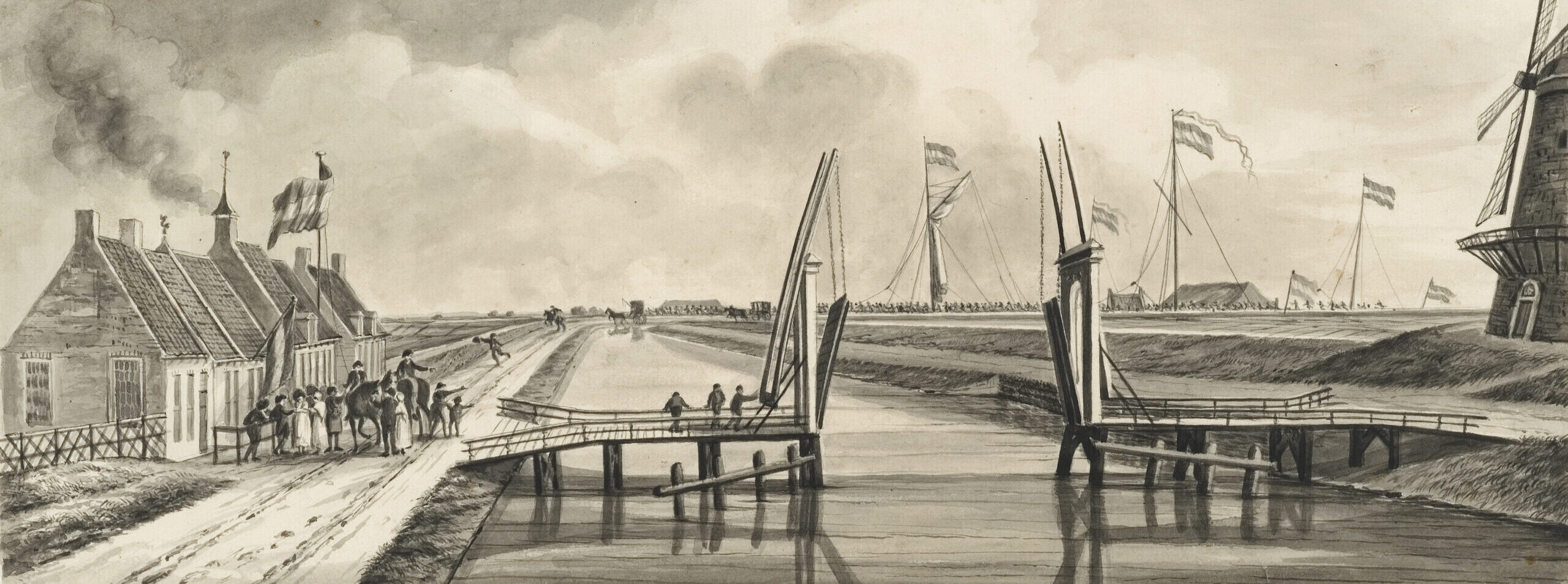 Opening van het kanaal van Goes naar de Oosterschelde in 1809